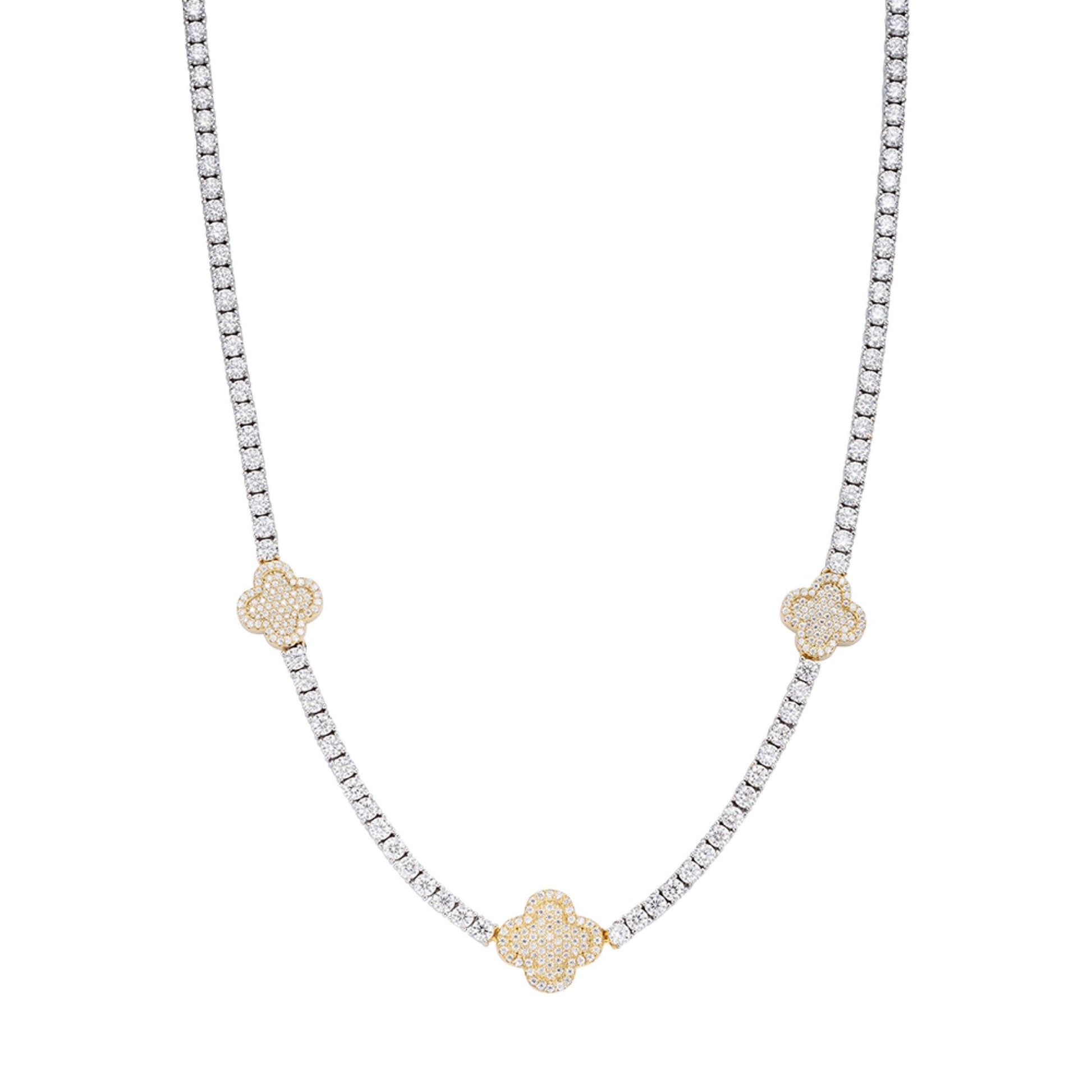 Sterling Silver Round Moissanite 15mm Designer With 3mm Tennis Chain 18 Inch Necklace RP+PP 1 Cttw